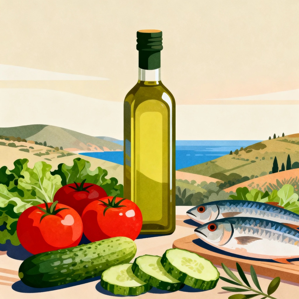 Τα Οφέλη της Μεσογειακής Διατροφής